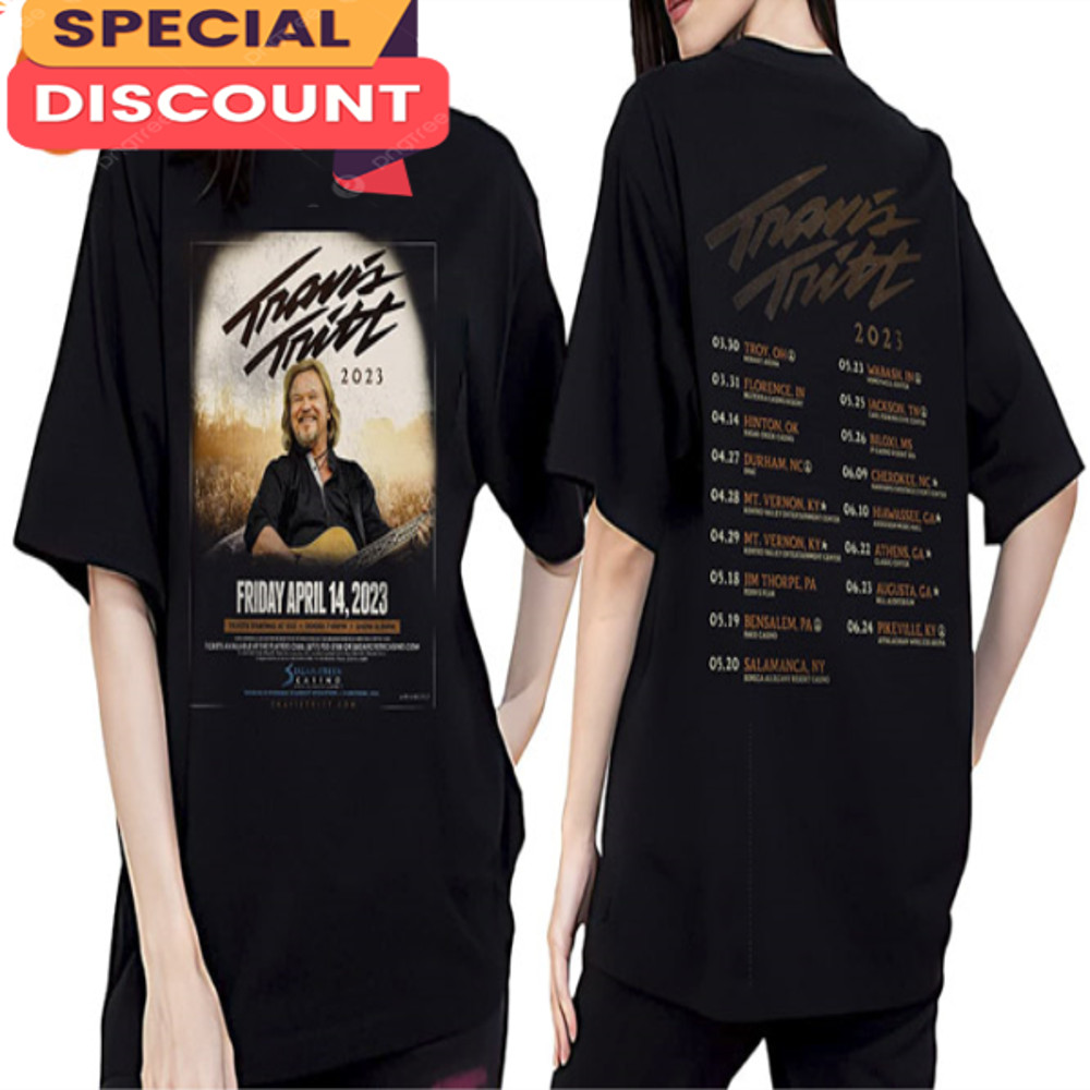 Travis Tritt 2023 Tour Travis Tritt Double Sided Shirt.jpg