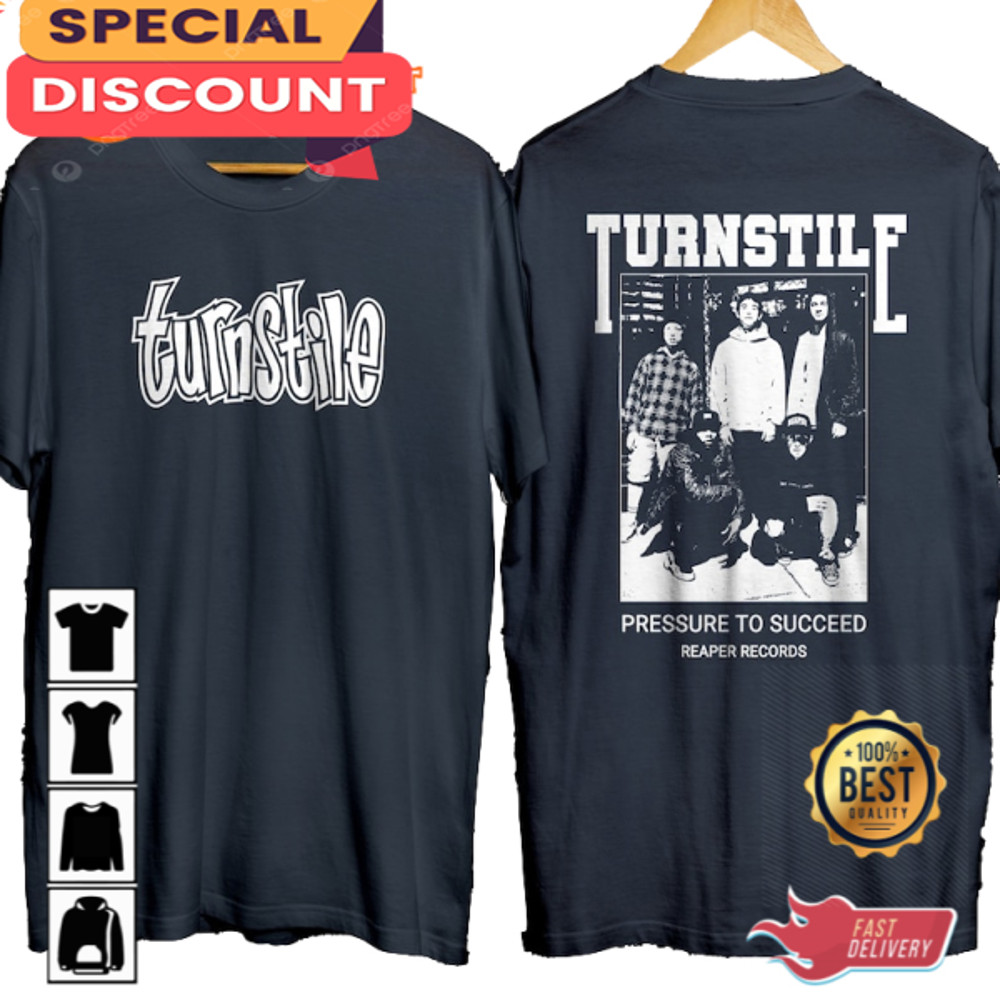 Turnstile Pressure To Proceed Hardcore Punk Melodic Emo Alternative Vibes T-shirt.jpg