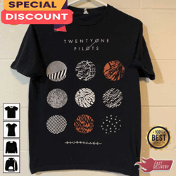 twenty one pilots band stressed out t-shirt blurryface, gift for fan, music tour shirt