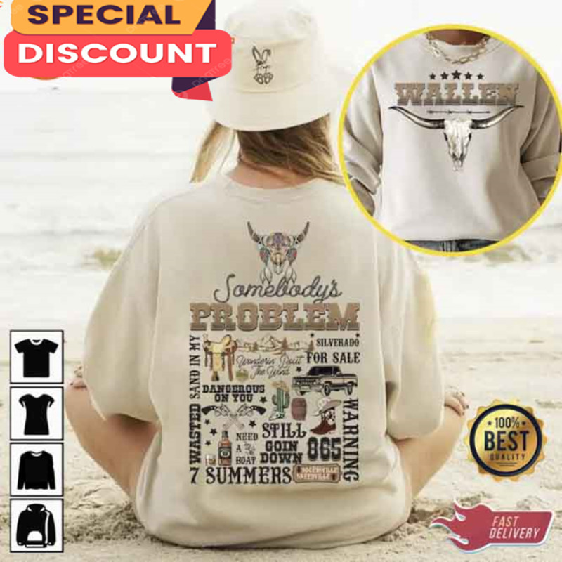 Wallen Western Country Music Unisex Sweatshirt.jpg