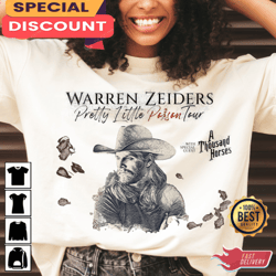 warren zeiders a thousand horses 2023 pretty little poison tour concert t-shirt, gift for fan, music tour shirt