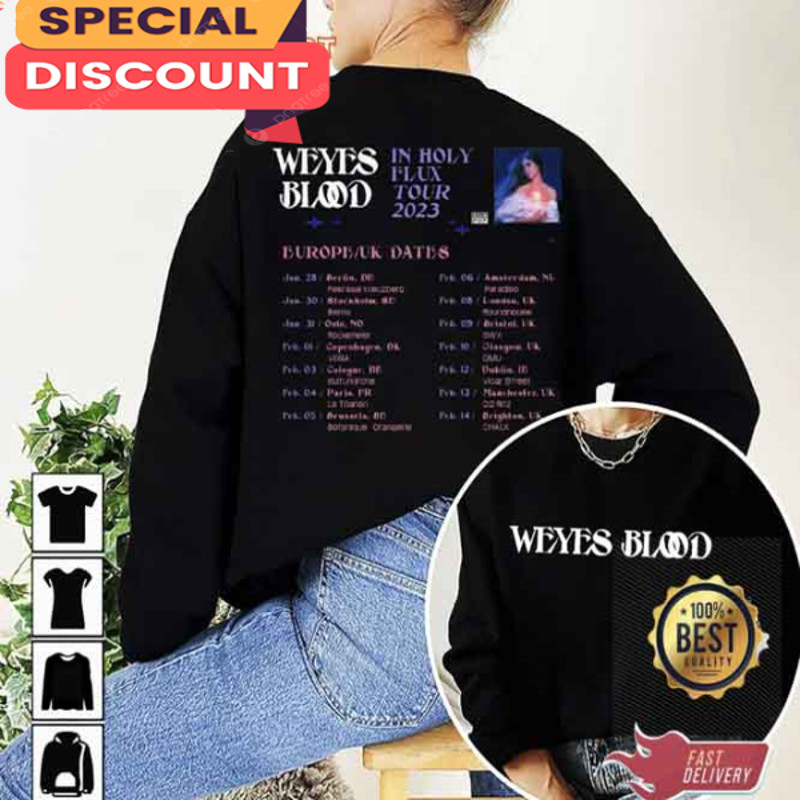 Weyes Blood In Holy Flux Tour 2023 Trending Tee.jpg