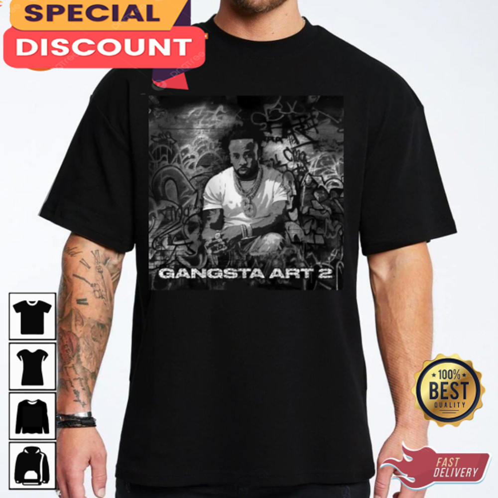 Yo Gotti Gangsta Art Tour 2023 CMG T-shirt.jpg