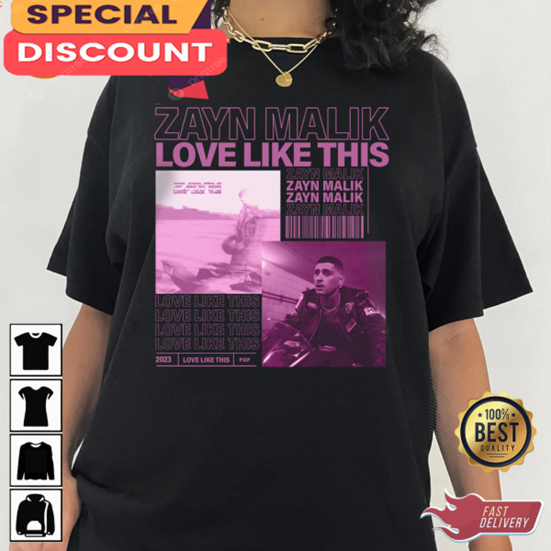 Zayn Malik Melodic Realm A Symphony of Sound T-Shirt.jpg