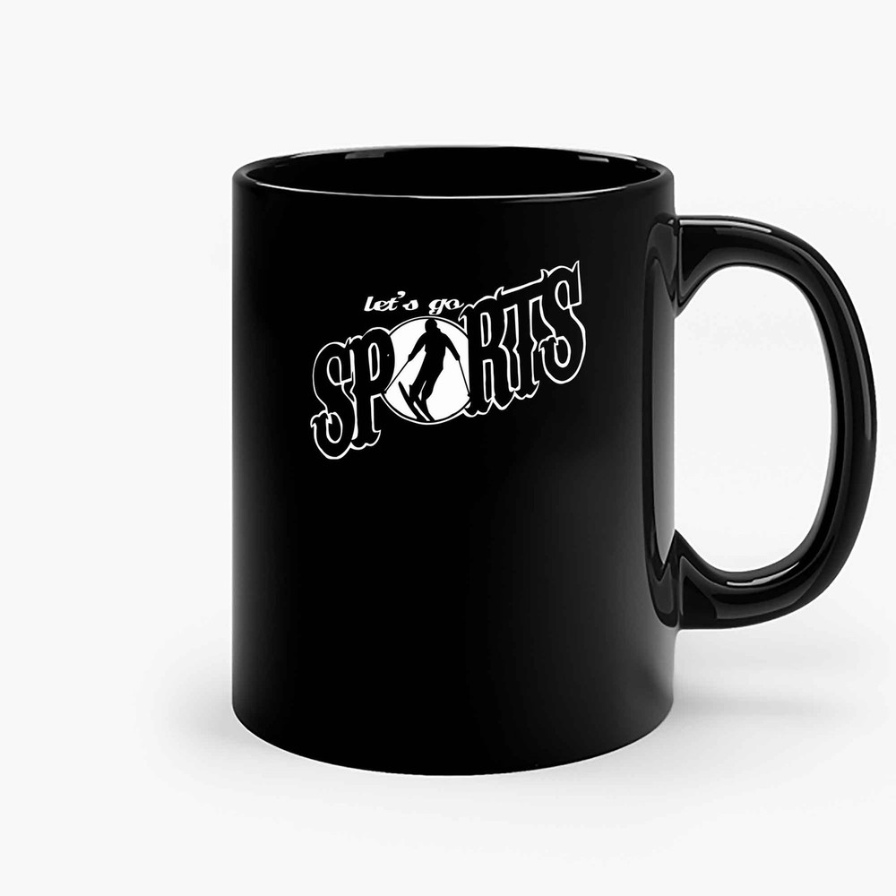 Lets Go Sports Snow Sports Ceramic Mugs.jpg