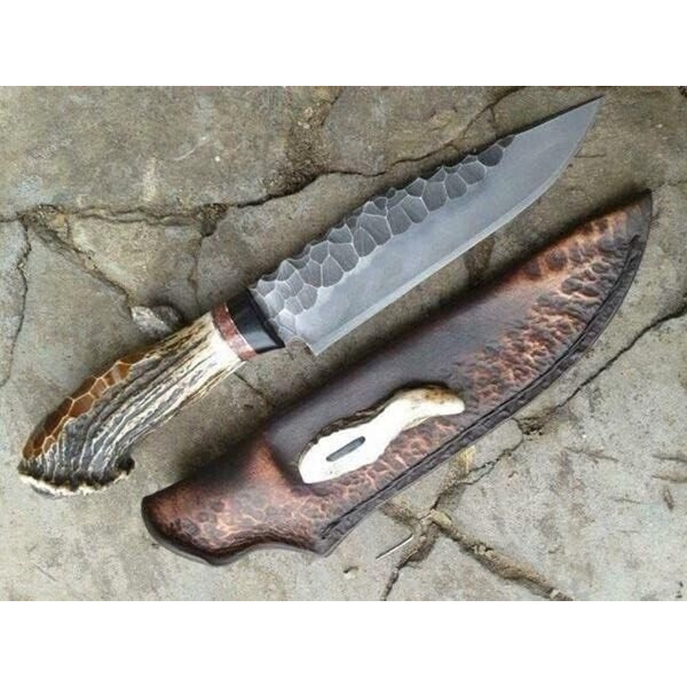 J2 Steel Hunting Knife with Hammer