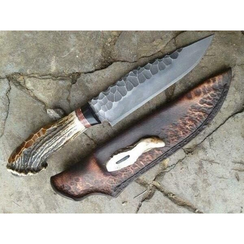 J2 Steel Hunting Knife with Hammer