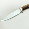 16 Inch D2 Steel Bowie Knife Stag Horn Handle Brass Guard Leather Sheath 4