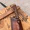 Machete Knife Sleipner Steel Heavy Chopper Blade Walnut Wood Handle Wedding GIFT Boy Friend GIFT 1