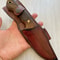 Handmade N690 Steel Hunting Knife Walnut Wood Heavy Duty Outdoor Blade 1