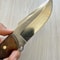 Handmade N690 Steel Hunting Knife Walnut Wood Heavy Duty Outdoor Blade 2