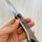 Handmade N690 Steel Hunting Knife Walnut Wood Heavy Duty Outdoor Blade 3