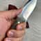 Full Tang Camping Skinning Knife With N690 Steel Maple Wood Grip 7