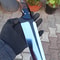 Heavy Duty Hunting Machete Knife With Walnut Wood Grip Leather Sheath 1