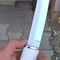Premium Camping Survival Knife With 1075 Steel White Corian Handle 1