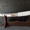 Premium Camping Survival Knife With 1075 Steel White Corian Handle 2