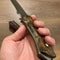 Premium Full Tang Survival Knife With 1075 Steel Walnut Wood Handle 3