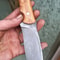 Premium Outdoor Knife With 1075 Steel Silverberry Wood Full Tang Handle 2