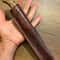 Premium Full Tang Camping Knife With Darkened 1075 Steel Blade Chestnut Grip 4