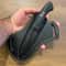 Handmade 1075 Steel Hunting Knife Black Compact Handle Outdoor EDC Blade 7