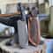 Premium Full Tang Cleaver Knife With Stonewashed Sleipner Steel Black Grip 3