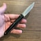 Premium Kitchen Knife Set With N690 Steel Black Compact Ergonomic Handles 1