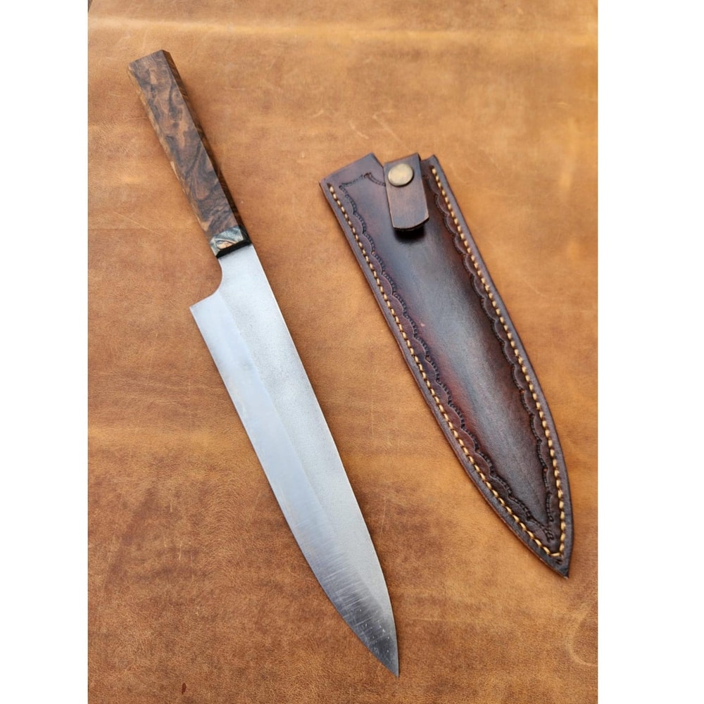 Premium Kitchen Cooking Knife N690 Stainless Steel Culinary Blade 4