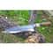 Artisan XL Kitchen Knife With Stag Horn Chestnut Handle Design 6