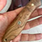 Artisan Woodworking Knife With Silverberry Handle Razor Sharp Edge 4