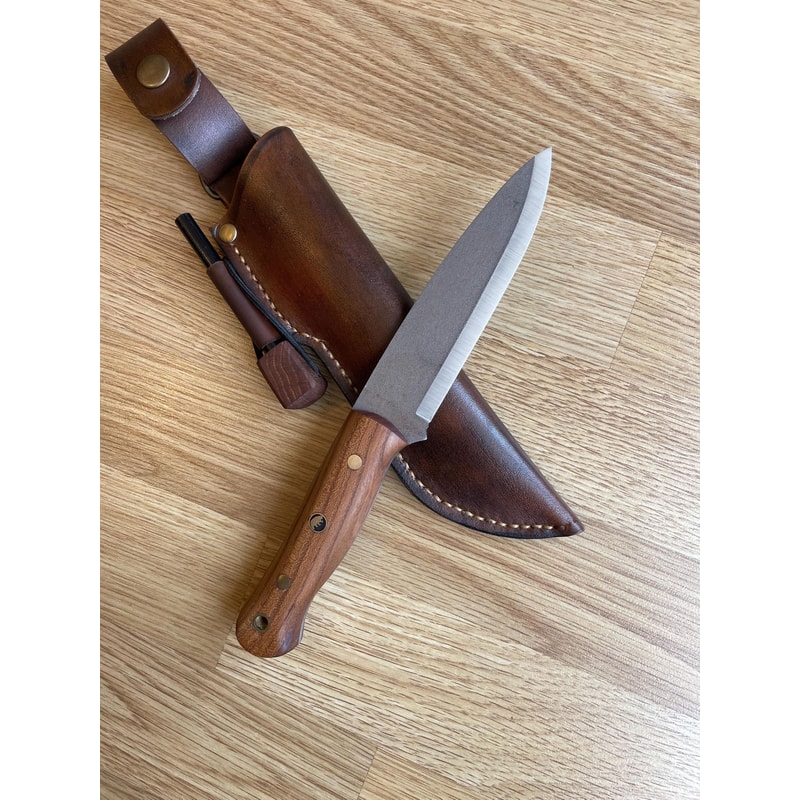 Compact Bushcraft Carving Knife N690 Steel Outdoor Craft Blade 1