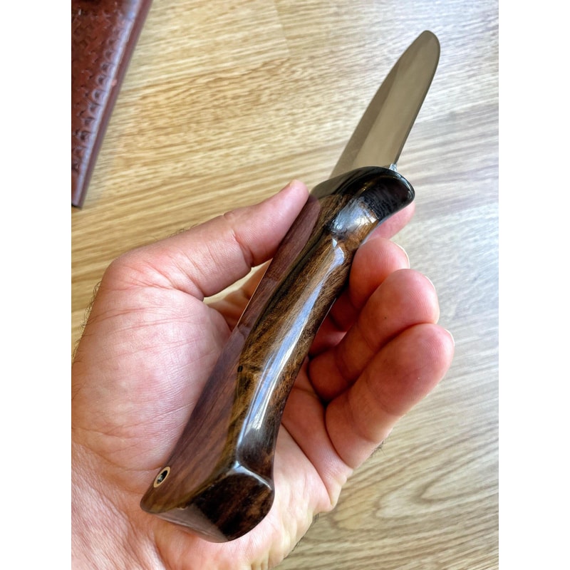 Full Tang Carving Knife With Silverberry Wood Ergonomic Handle Wedding GIFT 1