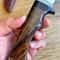 Full Tang Carving Knife With Silverberry Wood Ergonomic Handle Wedding GIFT 6