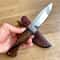 Full Tang Carving Knife With Silverberry Wood Ergonomic Handle Wedding GIFT 7