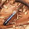 Luxury Damascus Folding Knife Gift Set With Wooden Presentation Box 2
