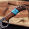 Elegant Damascus Pocket Knife Personalized Gift For Him 2