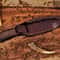 Handmade D2 Steel Survival Knife With Natural Antler Handle 1
