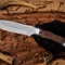 Handmade D2 Steel Survival Knife With Natural Antler Handle 3