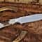 Handmade D2 Steel Survival Knife With Natural Antler Handle 6