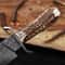 Juan Padillo Style Bowie Knife Damascus Steel Outdoor Collector Blade 7