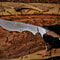 Full Tang Damascus Outdoor Knife For Hunting Survival Adventures 2