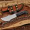 Handmade D2 Steel Outdoor Knife With Ergonomic Micarta Handle 0