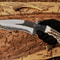 Handmade D2 Hunting Blade With Exotic MultiMaterial Handle 1