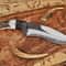 Handmade D2 Hunting Blade With Exotic MultiMaterial Handle 2