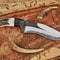 Handmade D2 Hunting Blade With Exotic MultiMaterial Handle 2