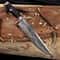 Copper Damascus Bowie Knife Bold Craftsmanship With Rugged Power Hunter GIFT 5