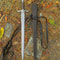 Premium 36 Inch Fantasy Sword Medieval Style Handmade Display Weapon 0