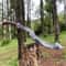 Ancient Style Handcrafted Khopesh Sword With Leather Sheath Rosewood Handle 3