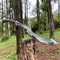 Ancient Style Handcrafted Khopesh Sword With Leather Sheath Rosewood Handle 3
