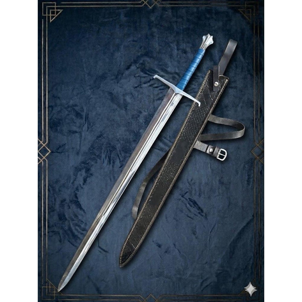 Hand Forged High Carbon Steel Knight Sword 36 Inch Renaissance Display Blade Wedding GIFT 0