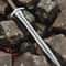 Premium Handmade Medieval Short Sword With Rosewood Handle Leather Sheath 3